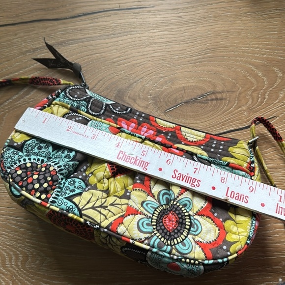 Vera Bradley small crossbody purse bag Womens Floral Boho Hippie cottage Core - Picture 10 of 13